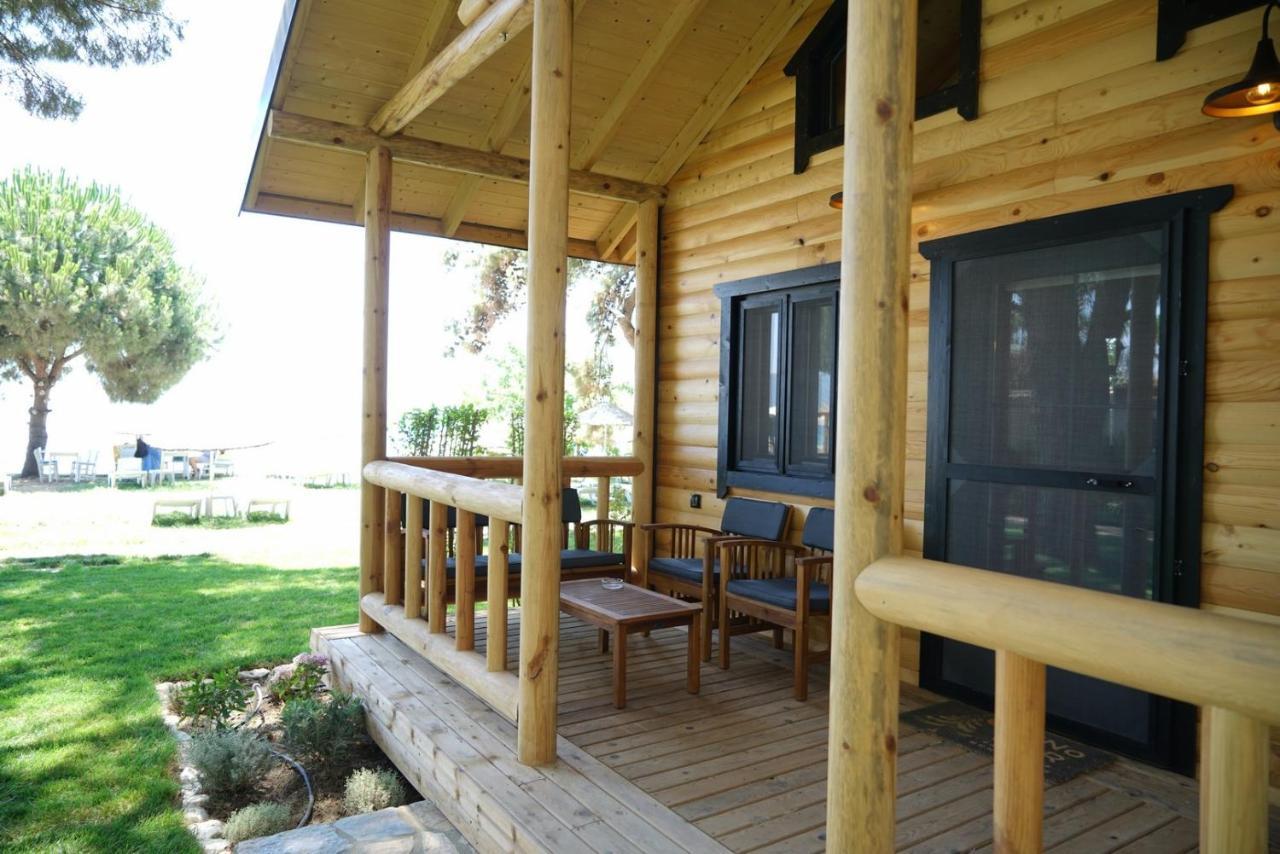 Pino Mar Luxury Bungalows Erdek Bagian luar foto