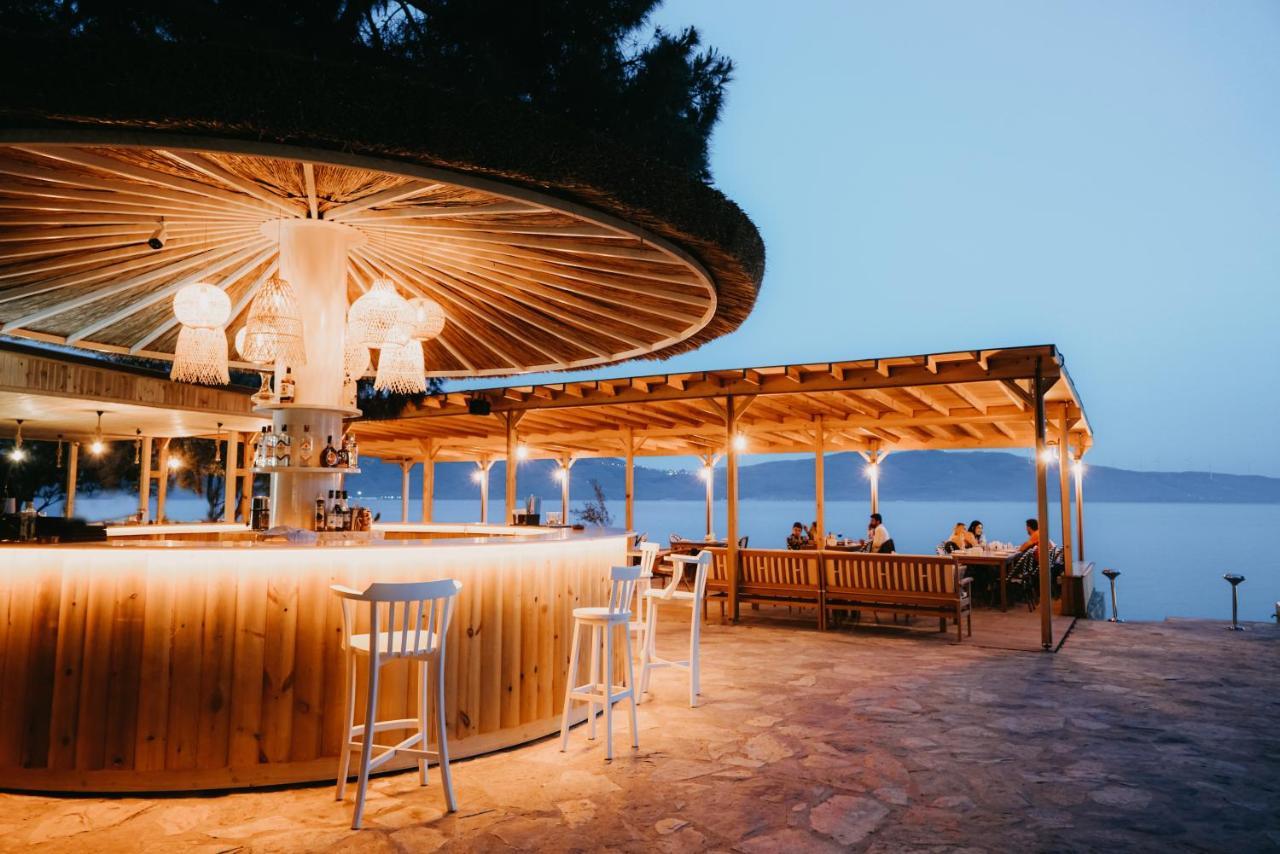 Pino Mar Luxury Bungalows Erdek Bagian luar foto