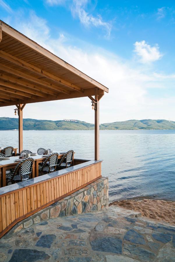 Pino Mar Luxury Bungalows Erdek Bagian luar foto