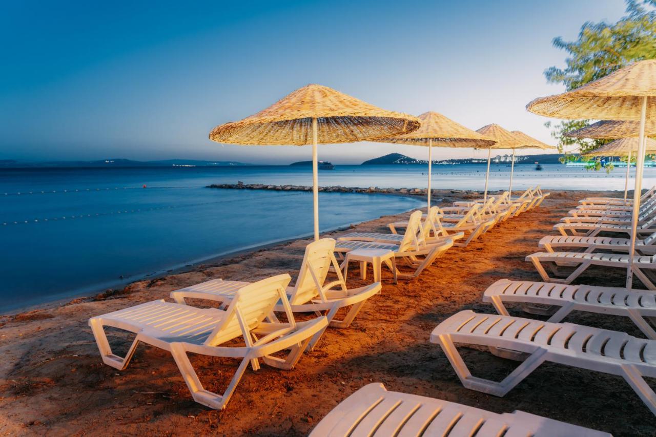 Pino Mar Luxury Bungalows Erdek Bagian luar foto